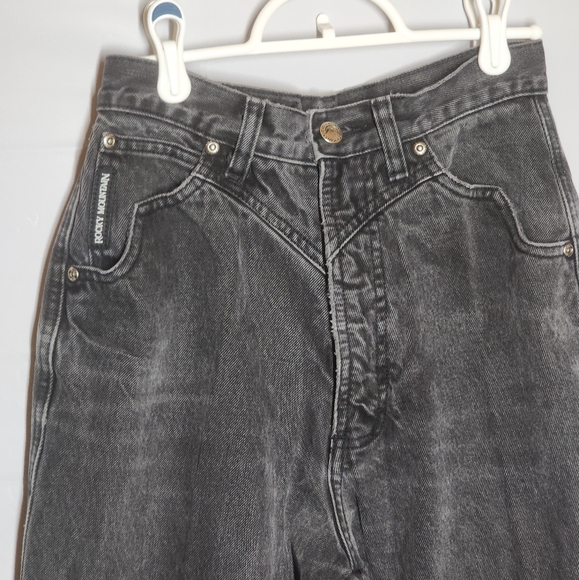 Rocky Mountain Jeans High Waist Black 27 x 36 - Picture 5 of 7
